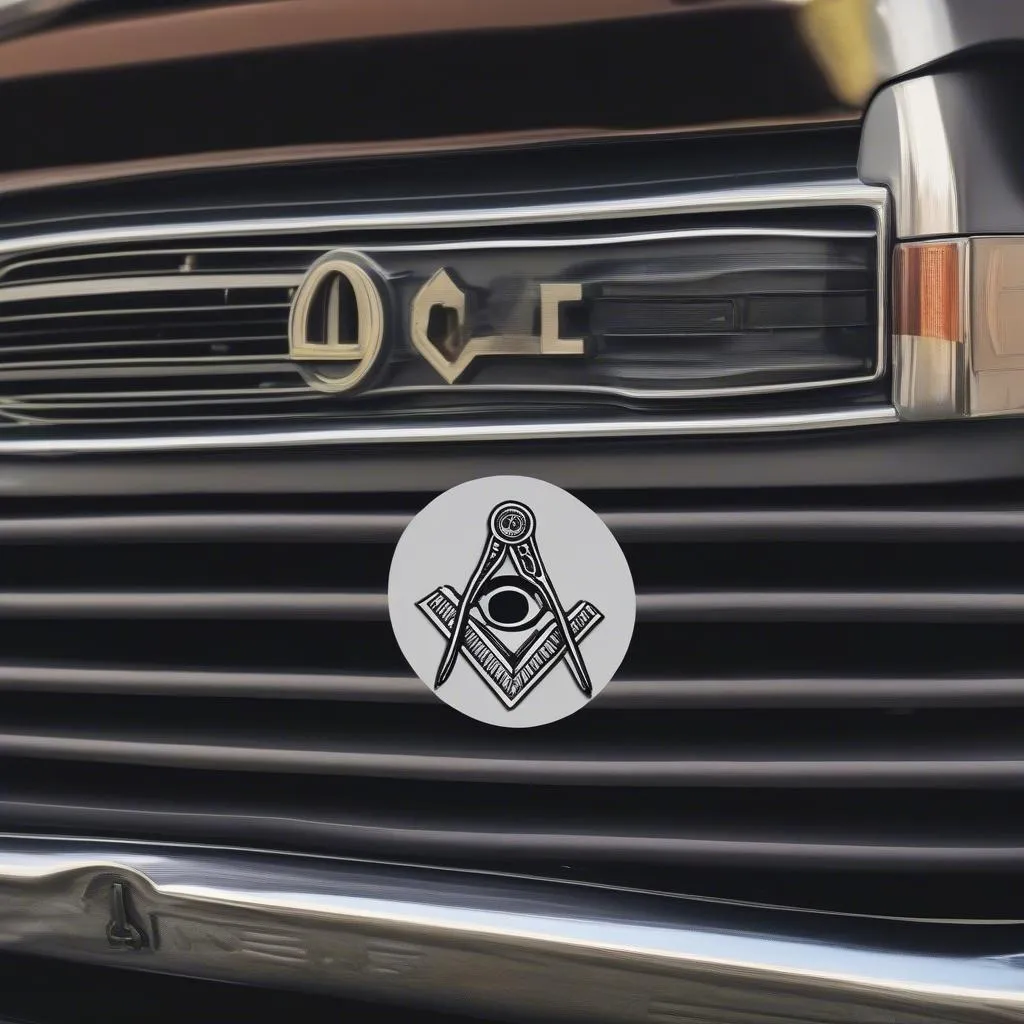 Freemason All-Seeing Eye Sticker