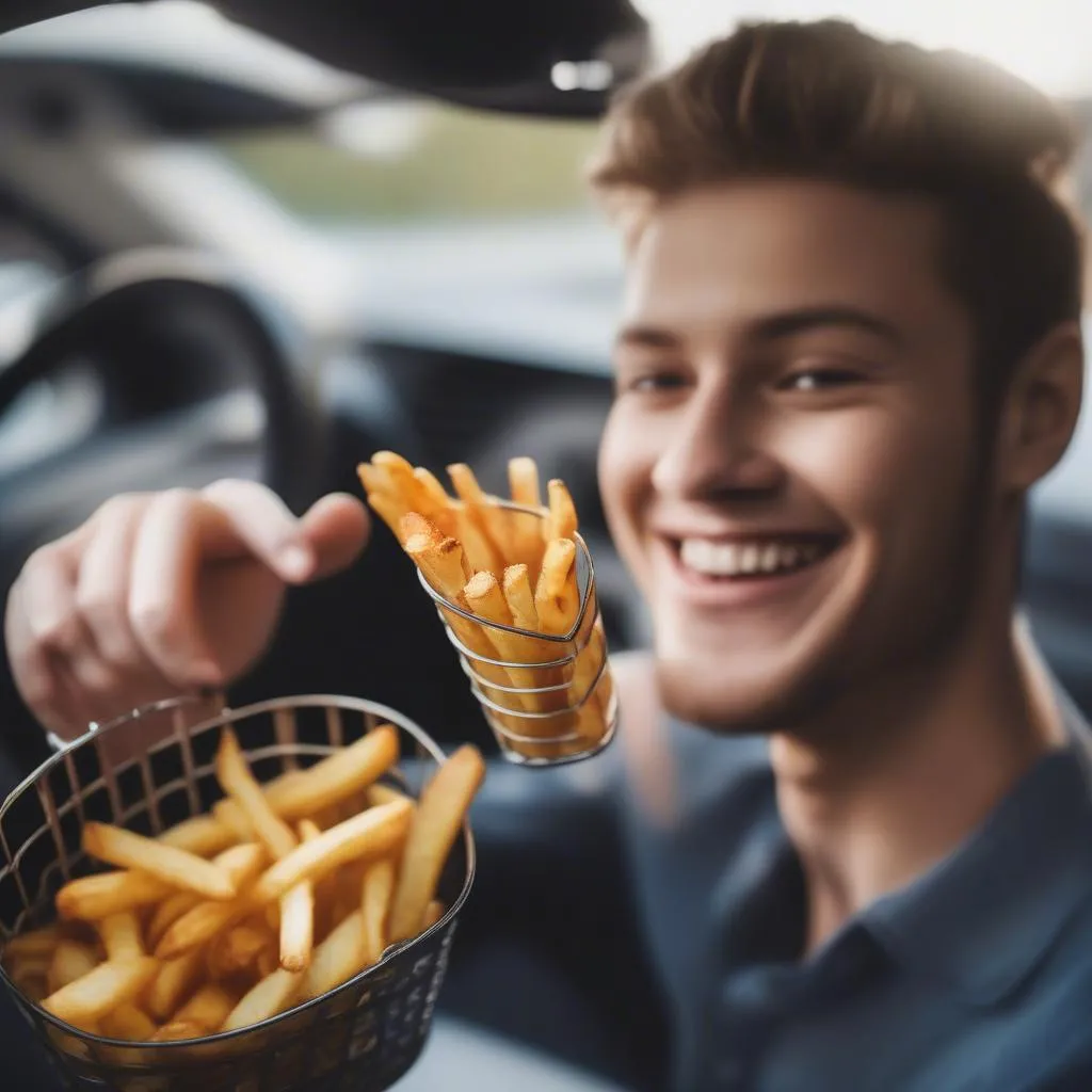 car-fry-holder