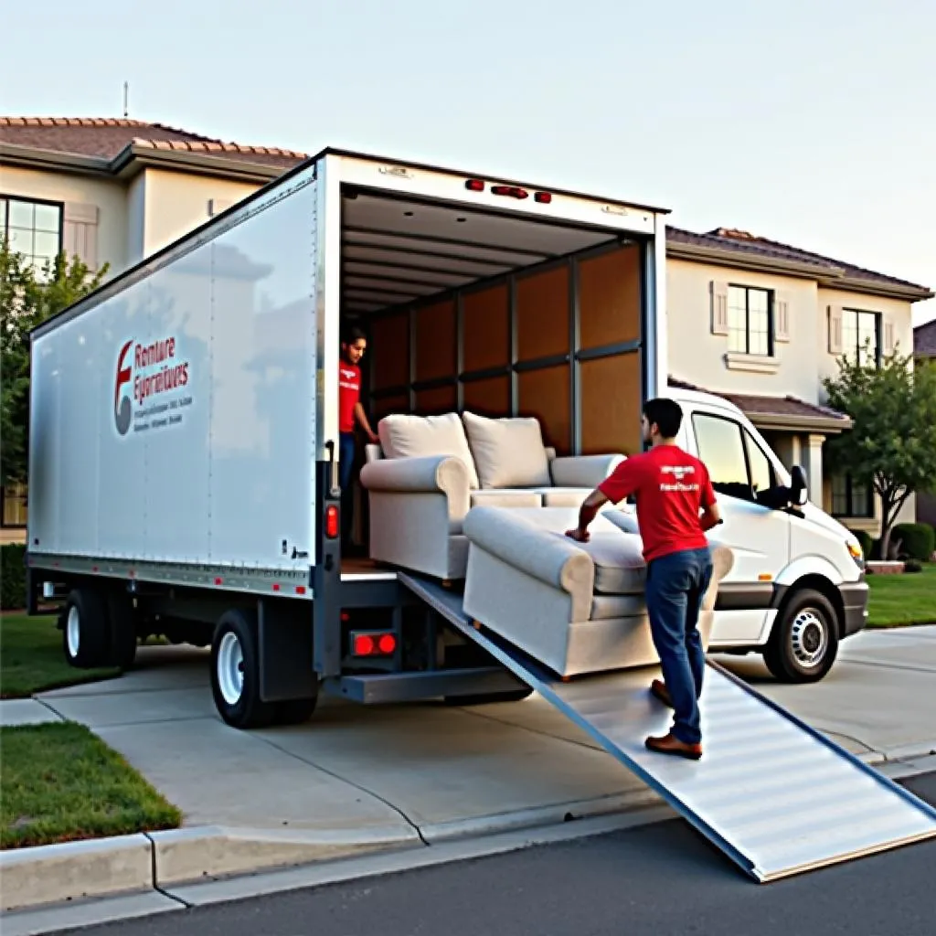 Furniture Delivery Truck