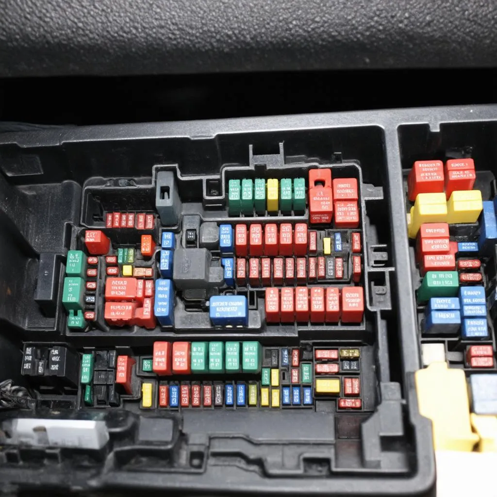 1999 Chevy Blazer Trailblazer Fuse Box