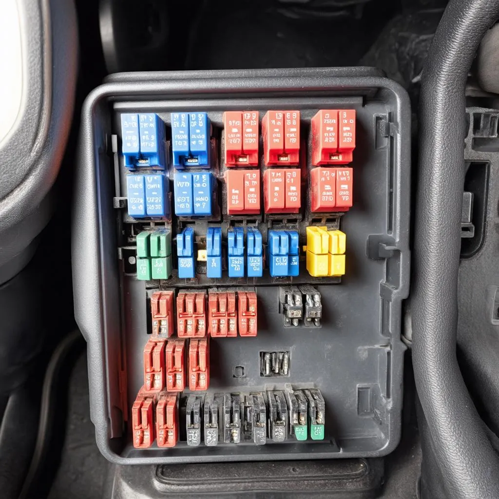 Ford F150 fuse box diagram