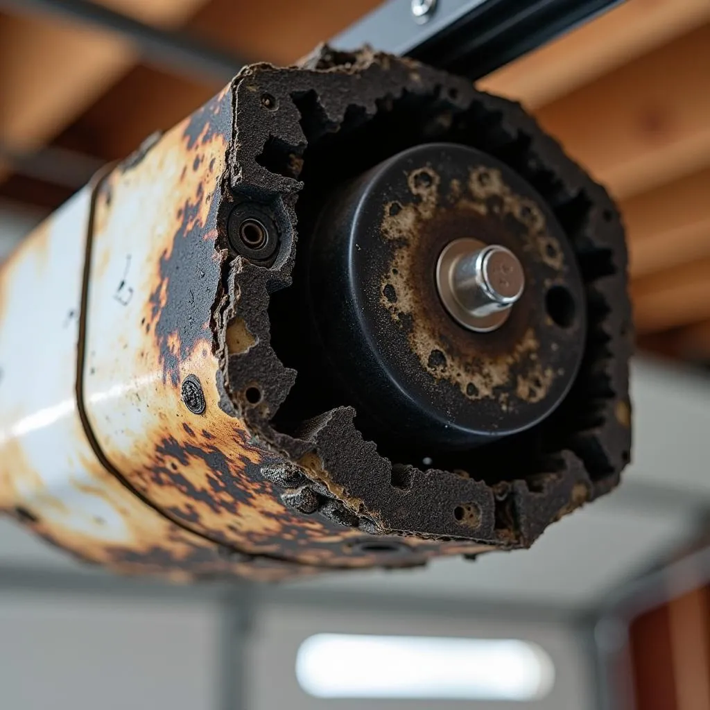 Burned Out Garage Door Opener