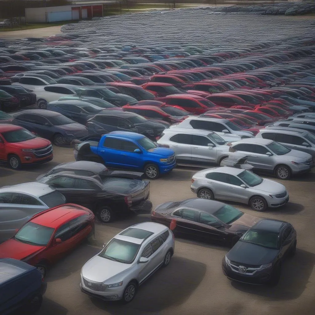 Car Lot Exterior in Gary, Indiana