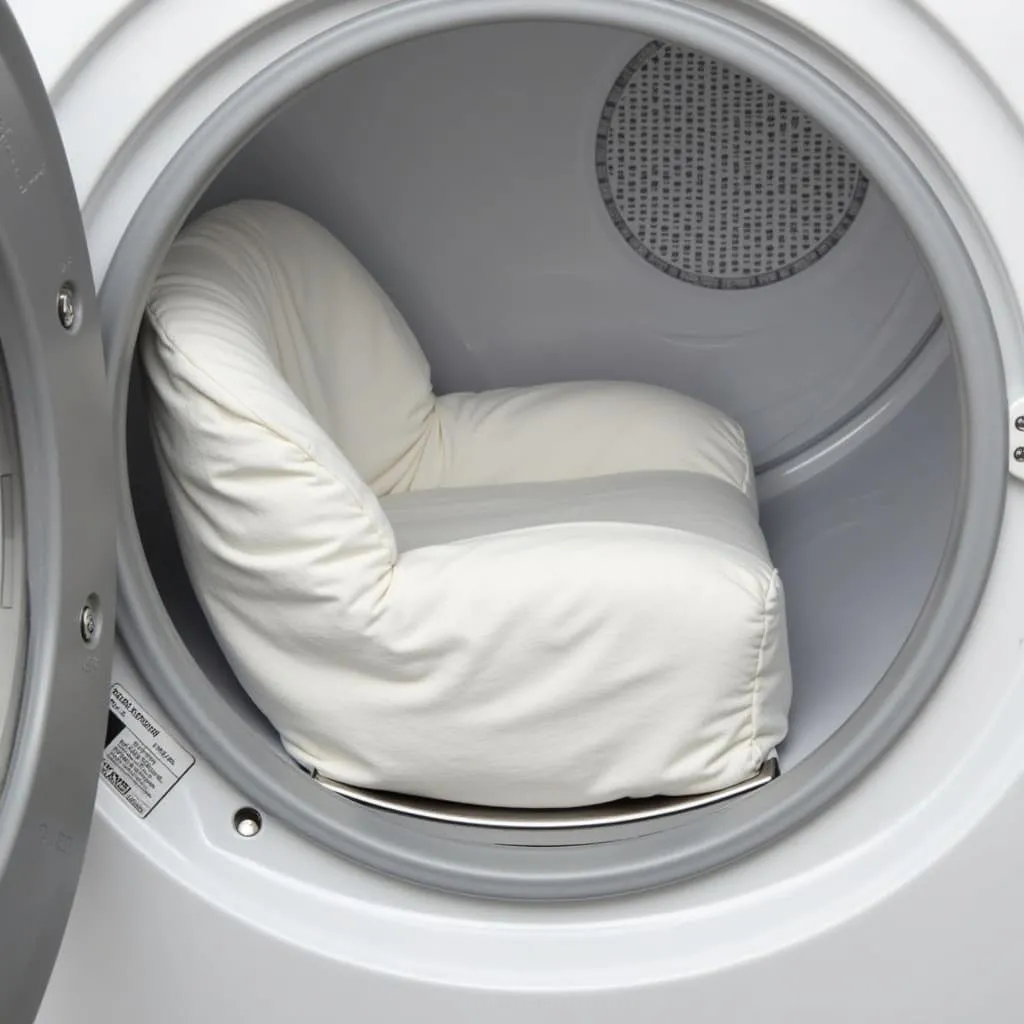 GE Easy Care Dryer with Car Seat Cover