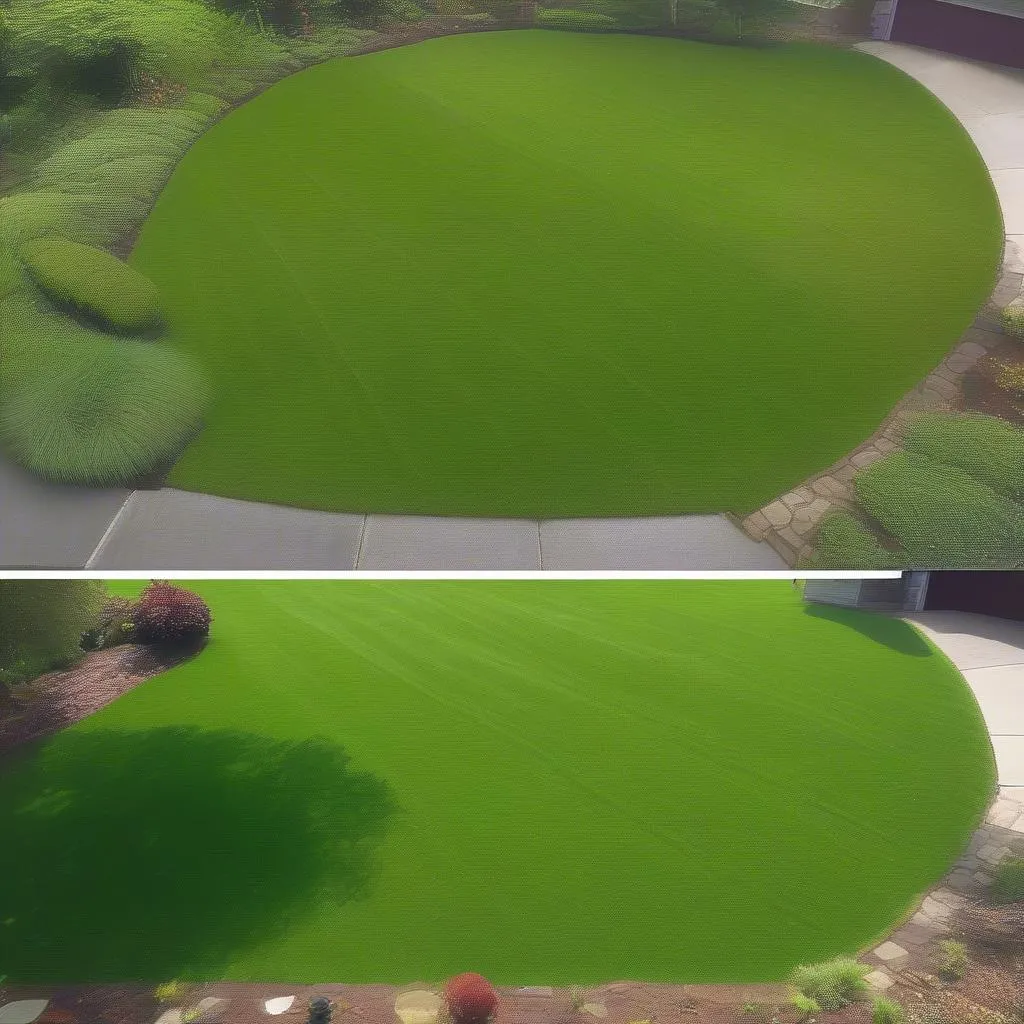 Green Doctor Lawn Care: Before & After