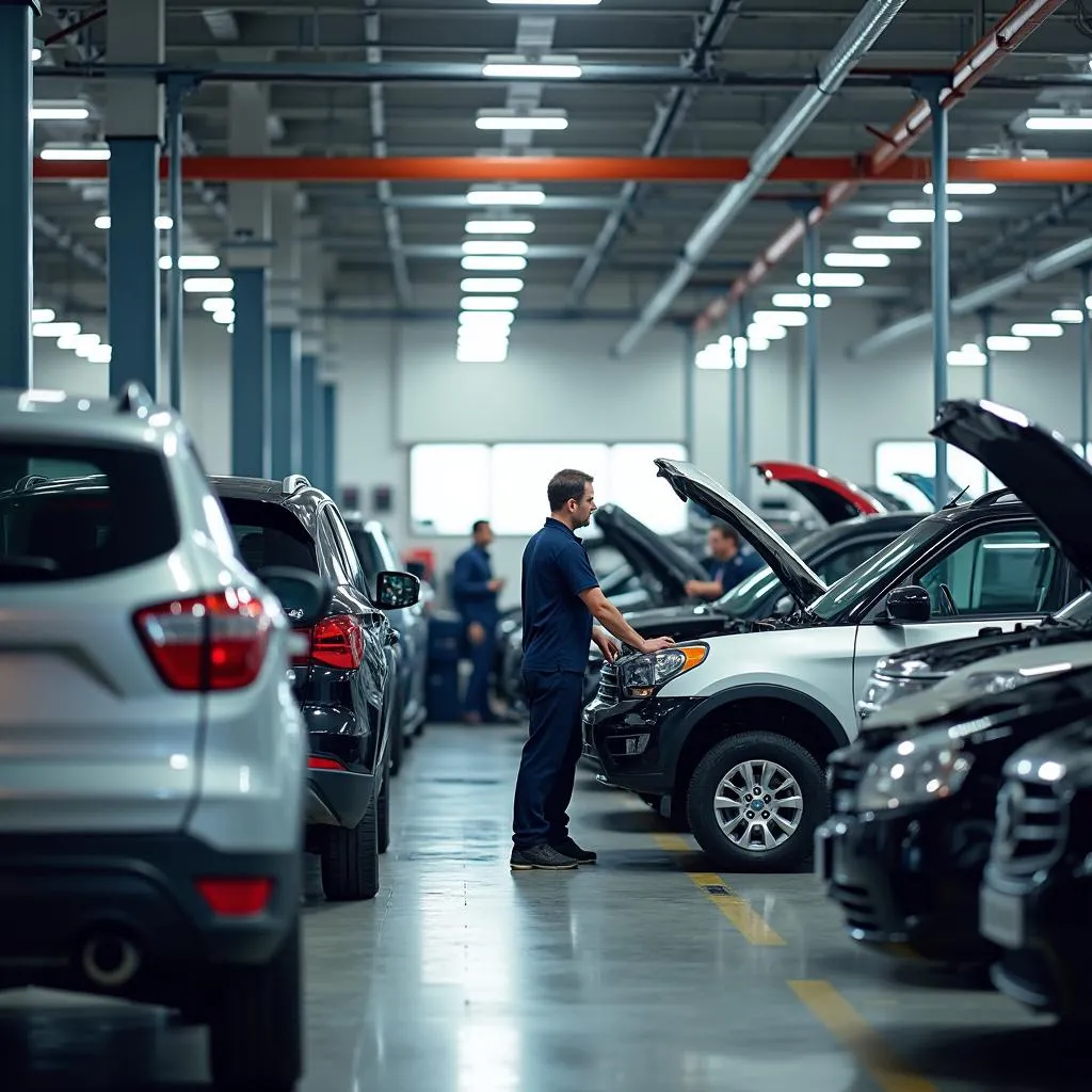 Car dealership service department in Hannibal MO