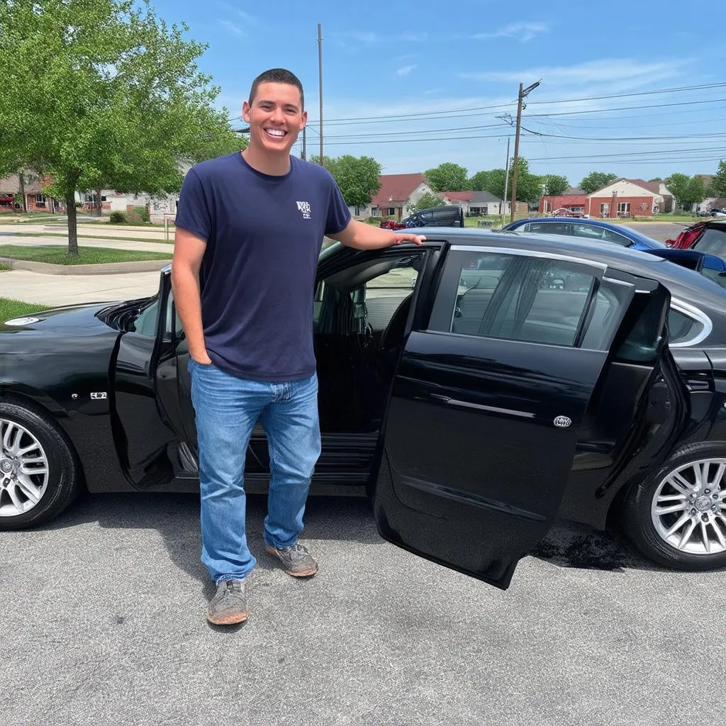 Happy Car Owner in Plainfield