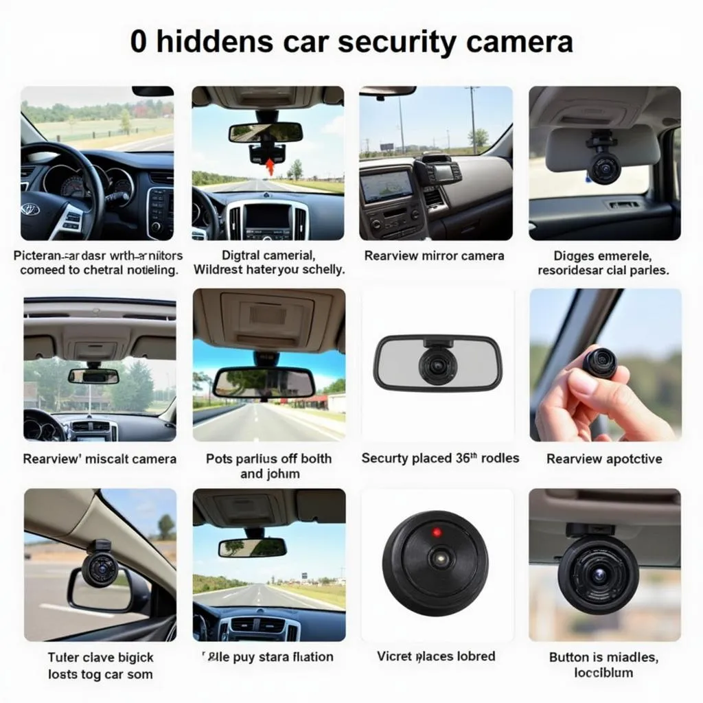 Types of Hidden Car Cameras for Enhanced Vehicle Security