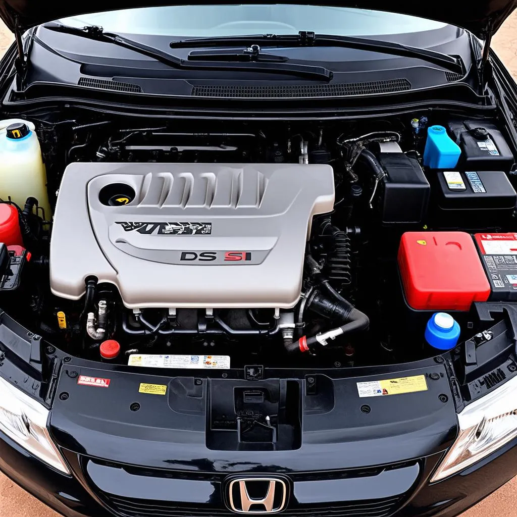 Honda City i-DSI Engine Bay