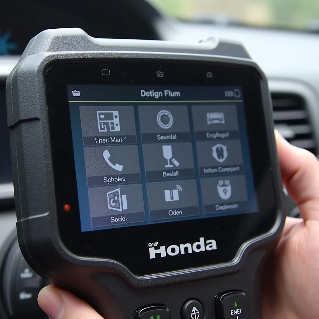 Honda Dealer Scanner Tool