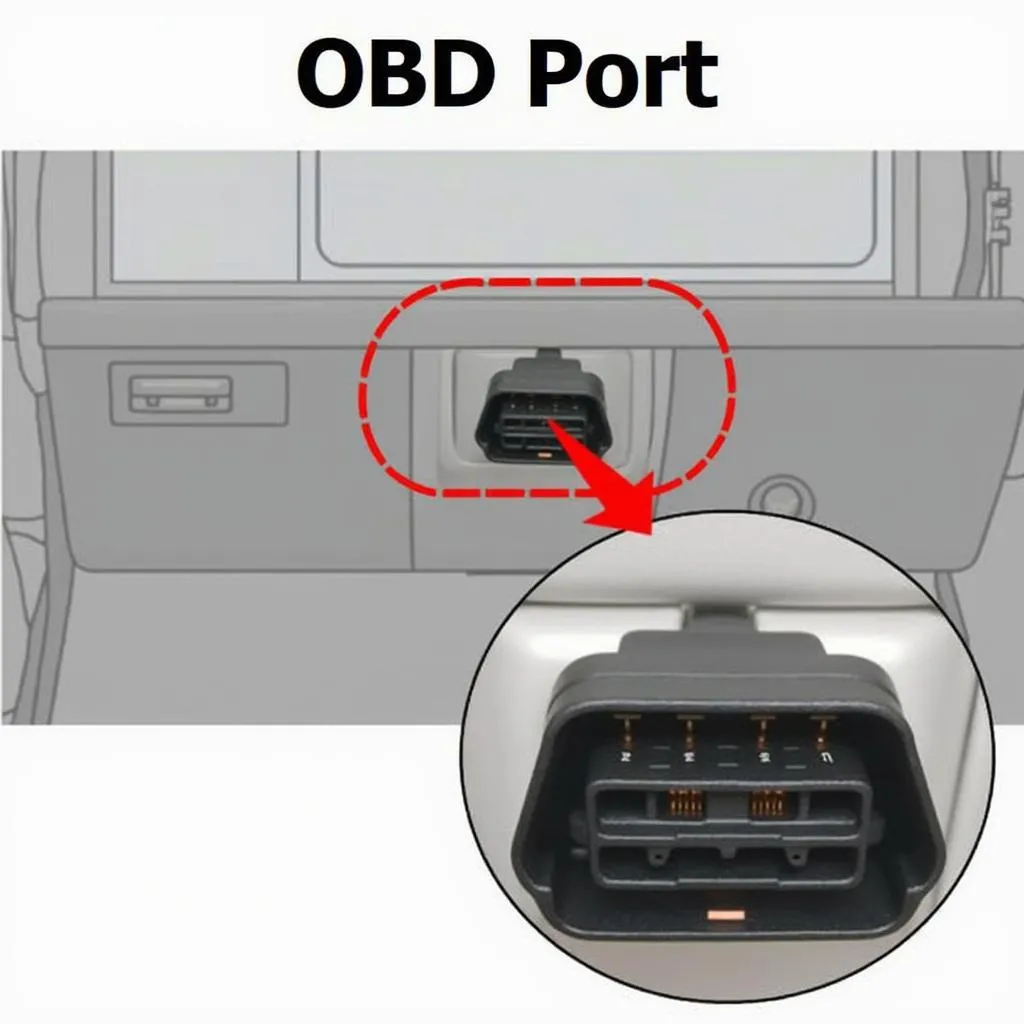 Honda Element OBD Port Location