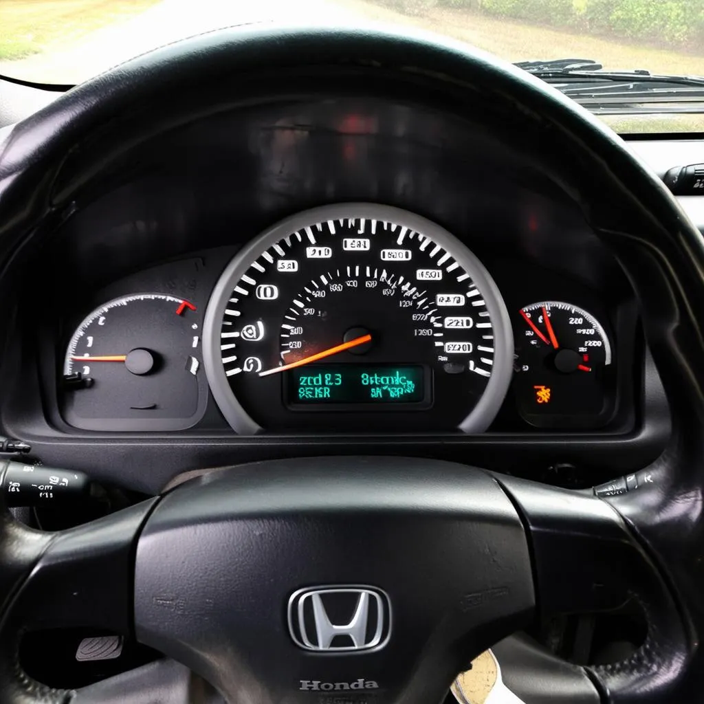 1999 Honda HR-V dashboard