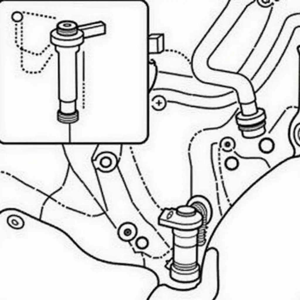 2002 Hyundai Santa Fe TPS Location