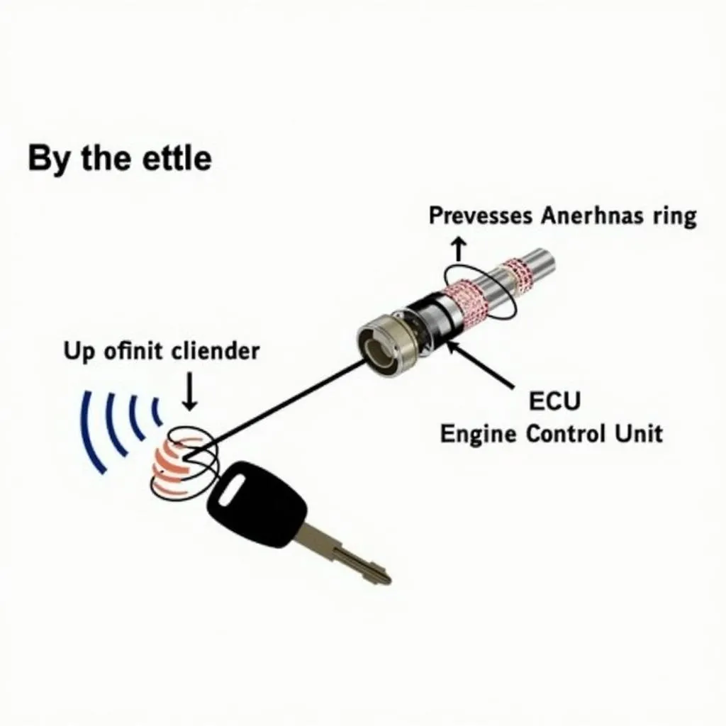 Car Immobilizer System Diagram