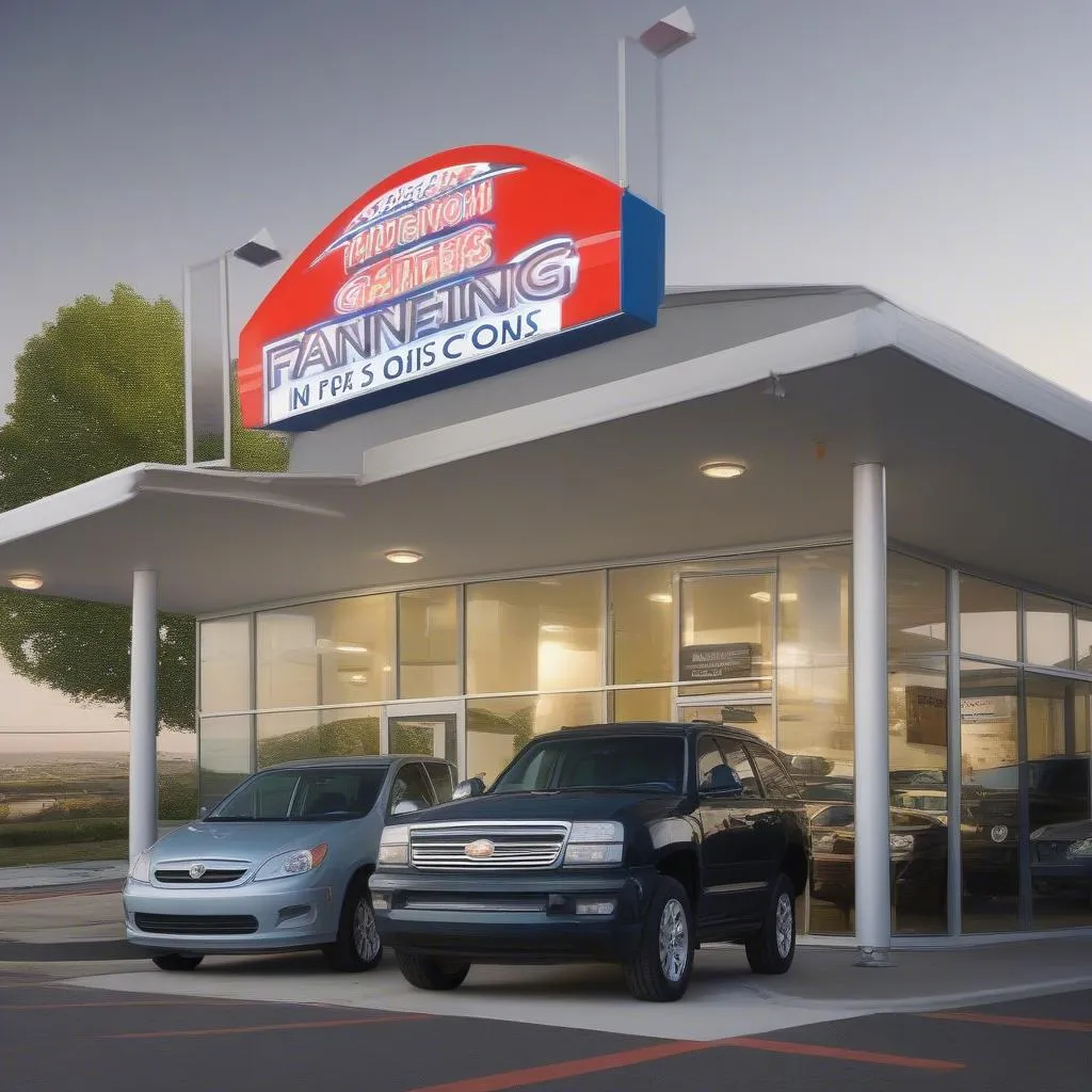 Used car dealership with in-house financing