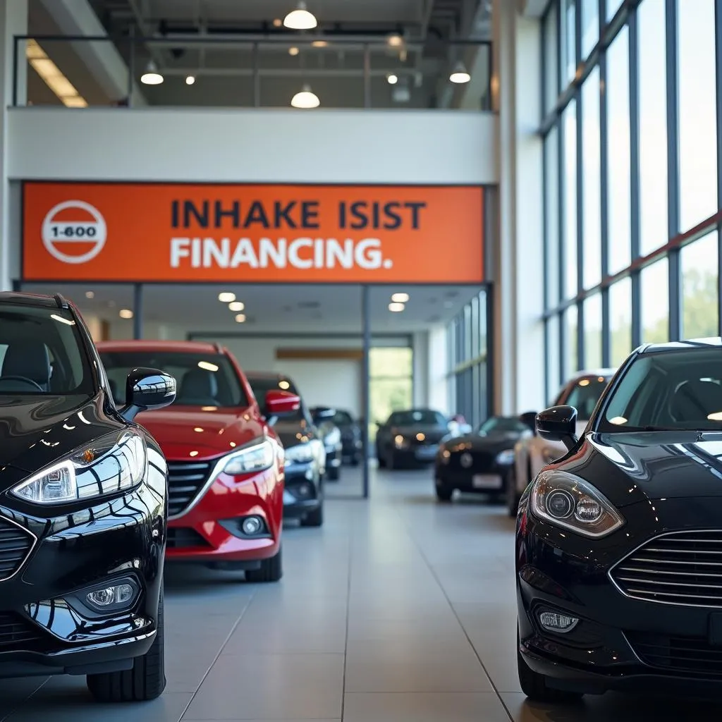 Car dealership offering in-house financing