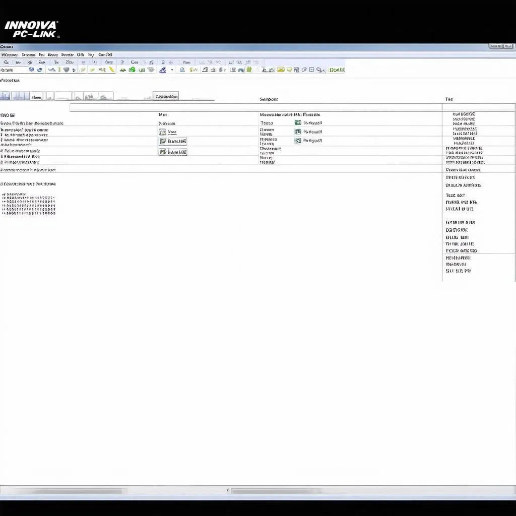 Innova OBD PC-Link software interface