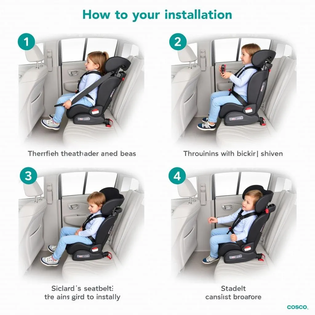 Installing Cosco Car Seat Booster