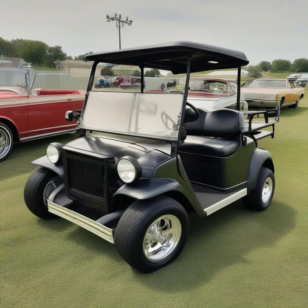 Golf Cart Rental at Iola Car Show