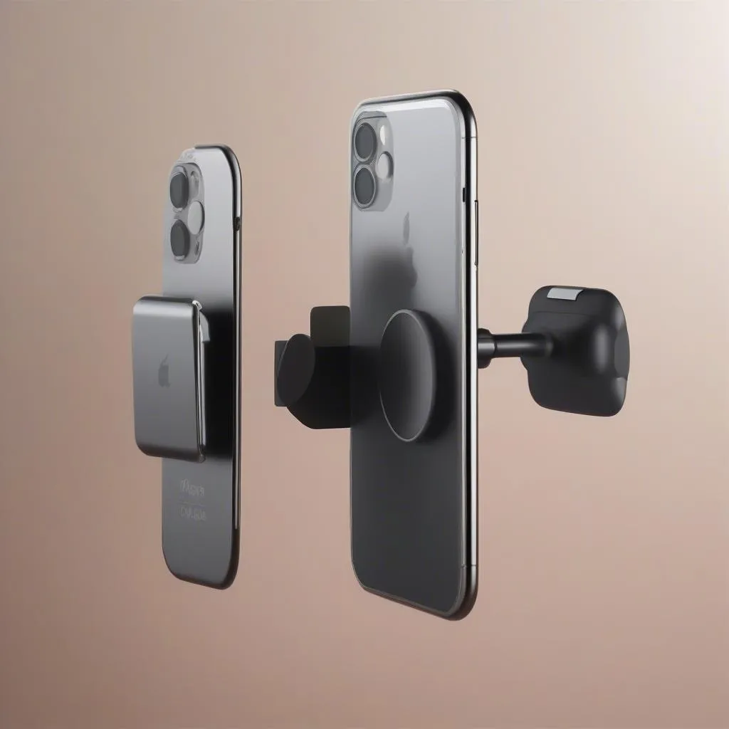 Magnetic iPhone Holder