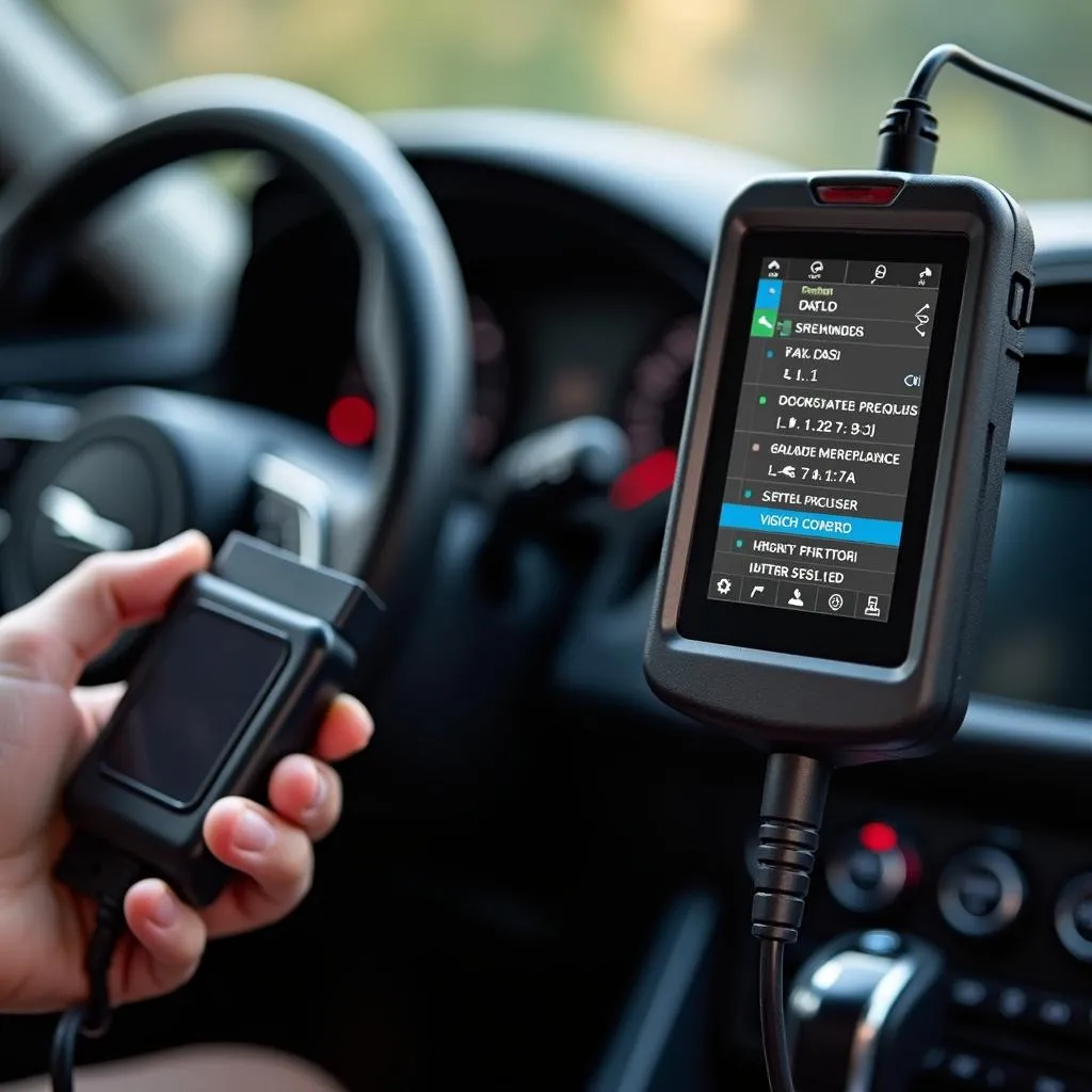 Using an OBD Scanner on a Jaguar F-Type