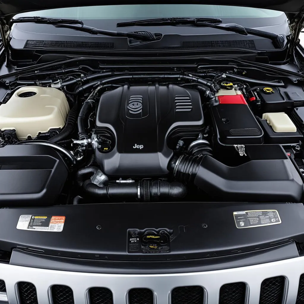 2009 Jeep Engine Bay