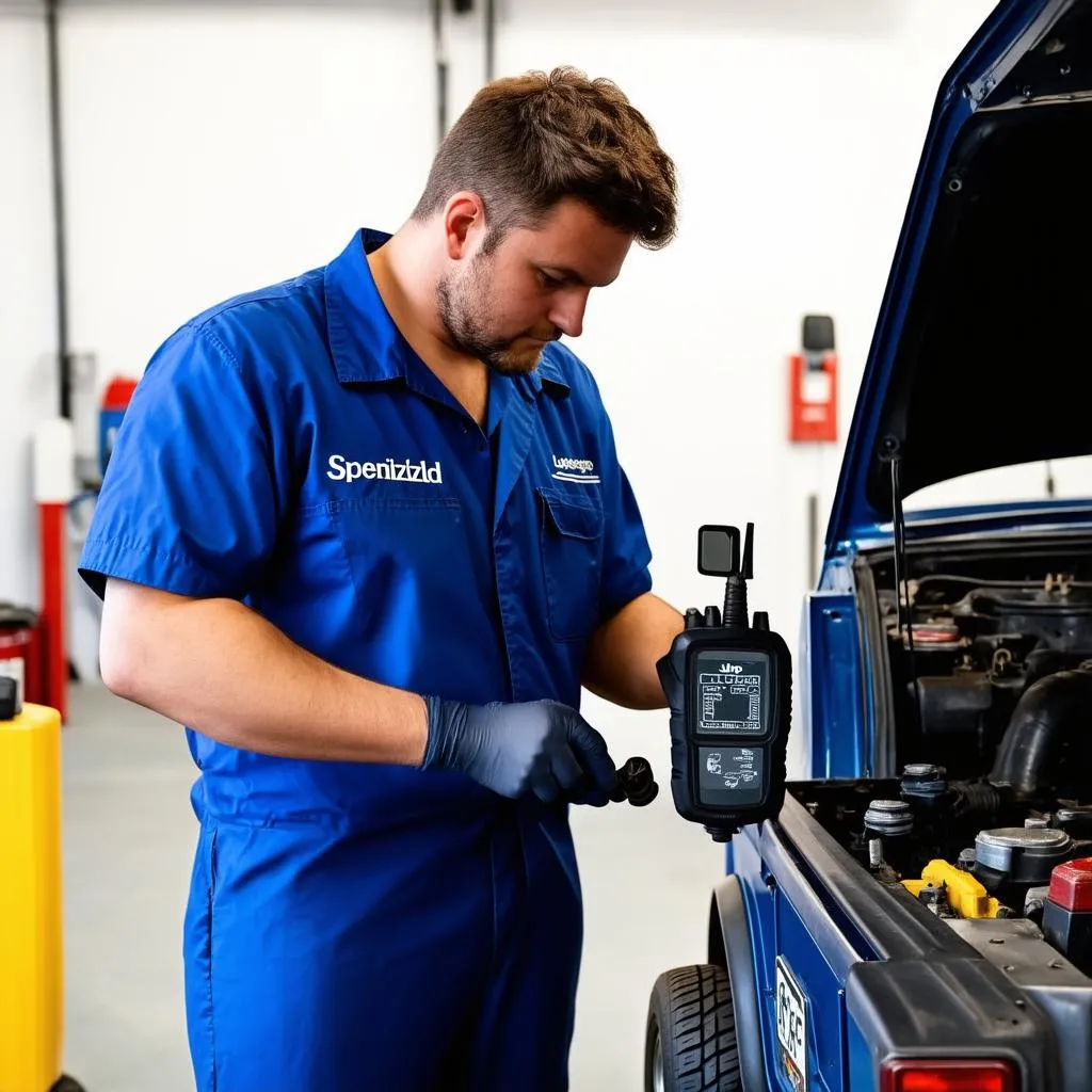 Experienced Jeep Mechanic Diagnosing a 1989 YJ