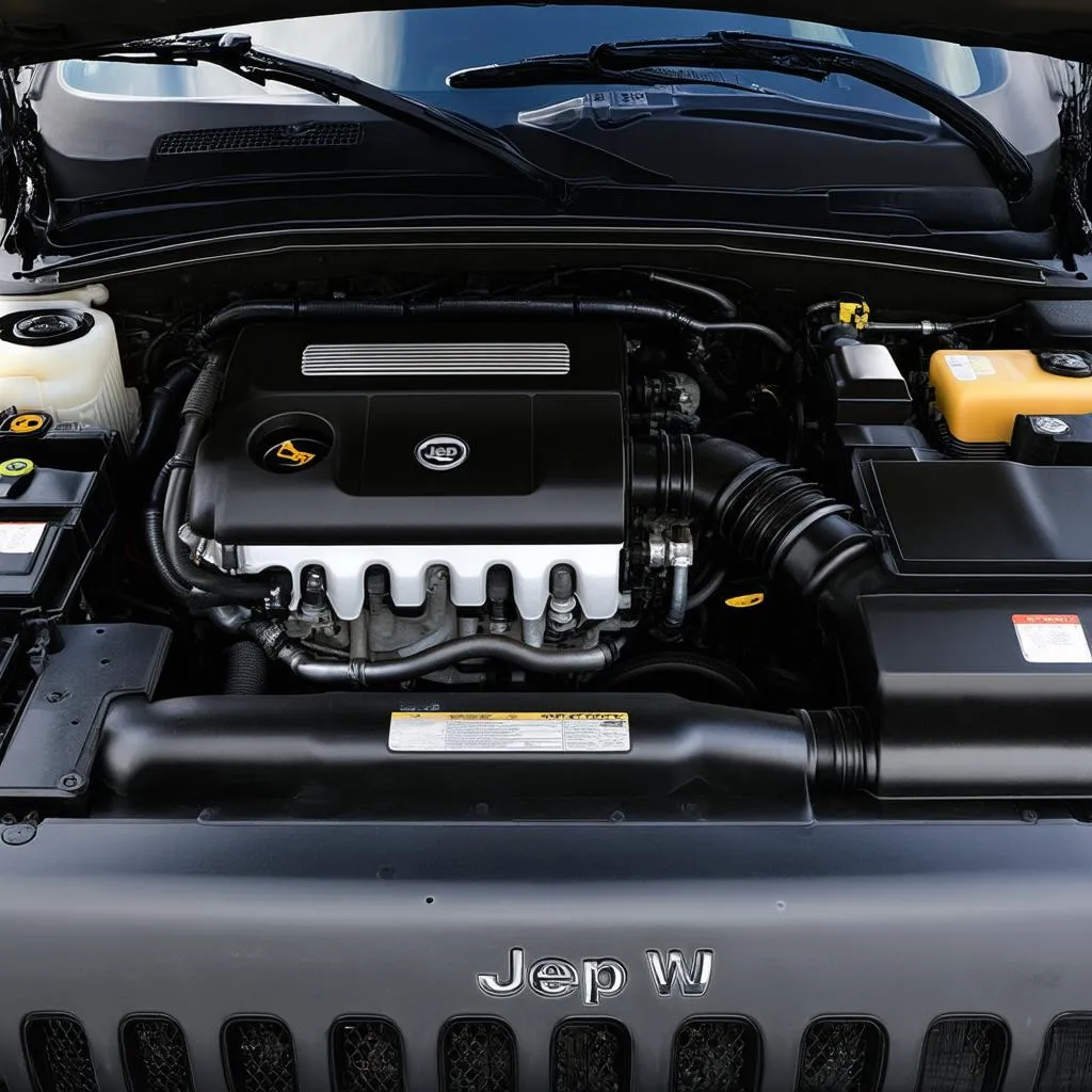 Jeep WJ Engine Bay