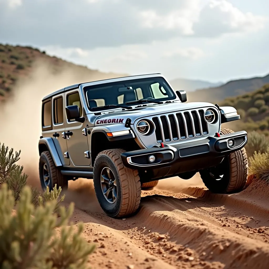 Jeep Wrangler off-road