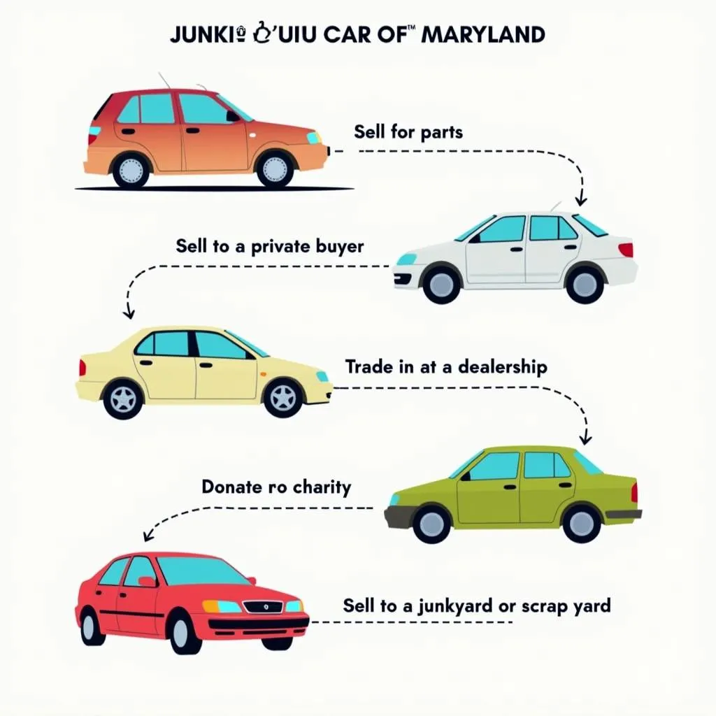 Junking Car Options in Maryland