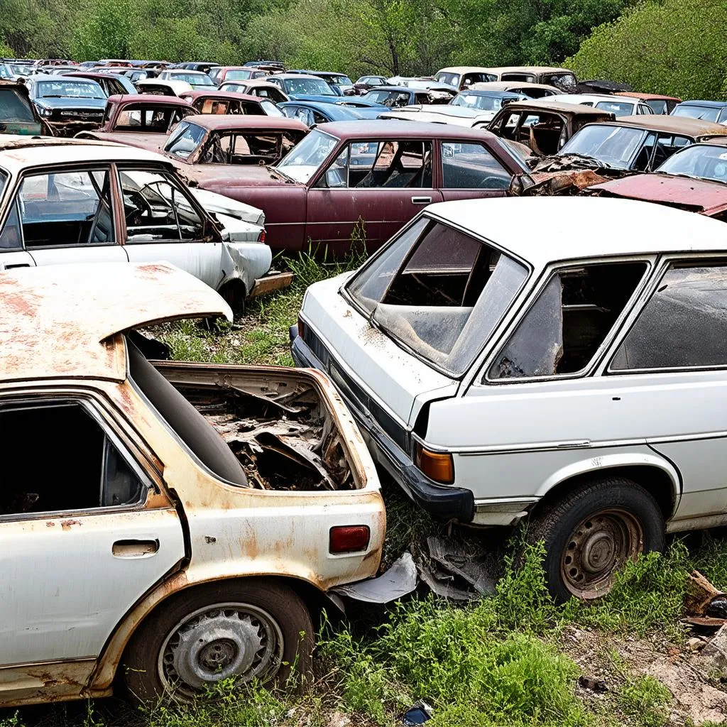 Junkyard Cars