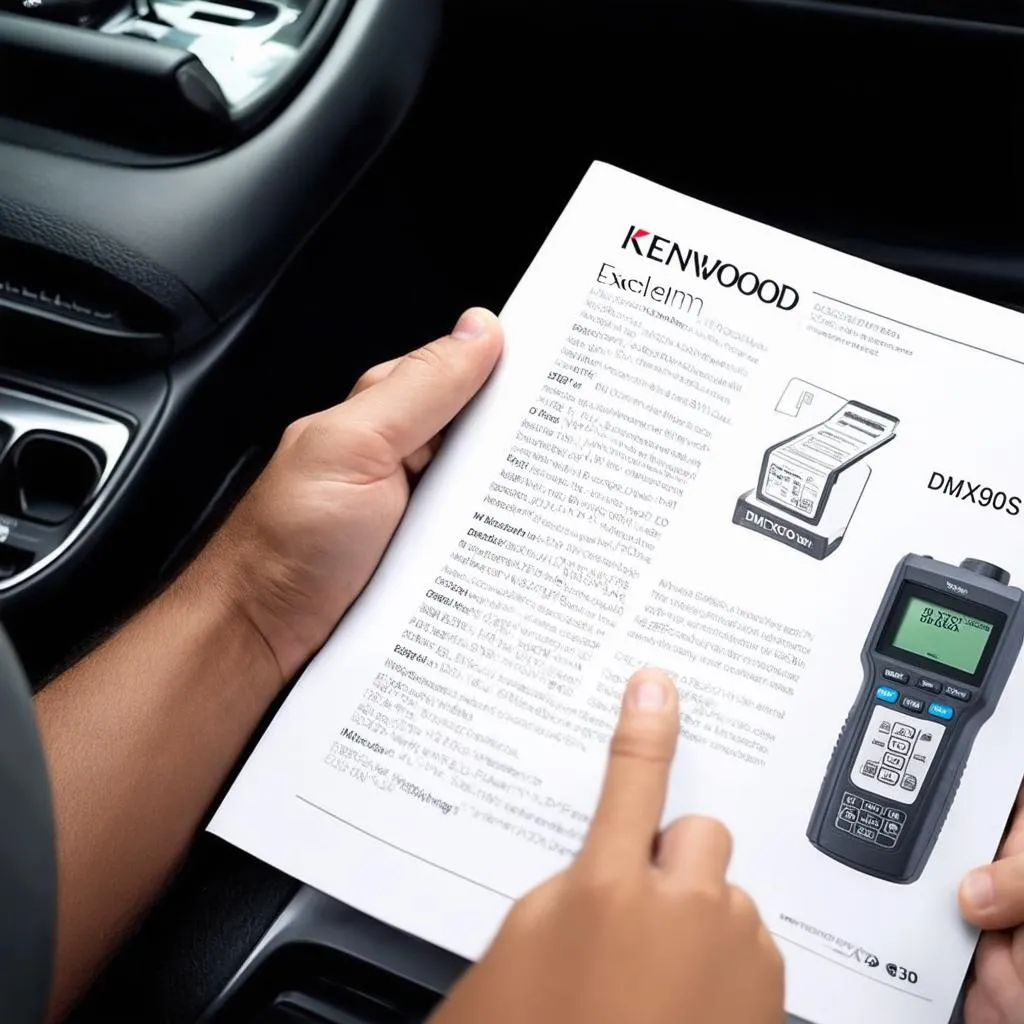 Kenwood Excelon DMX905S OBD Scanner User Manual