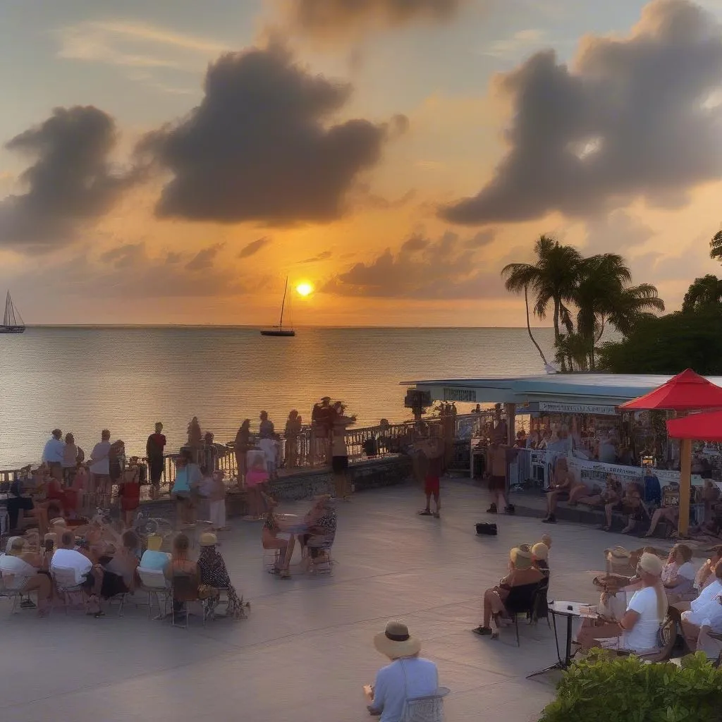 Key West Sunset Mallory Square