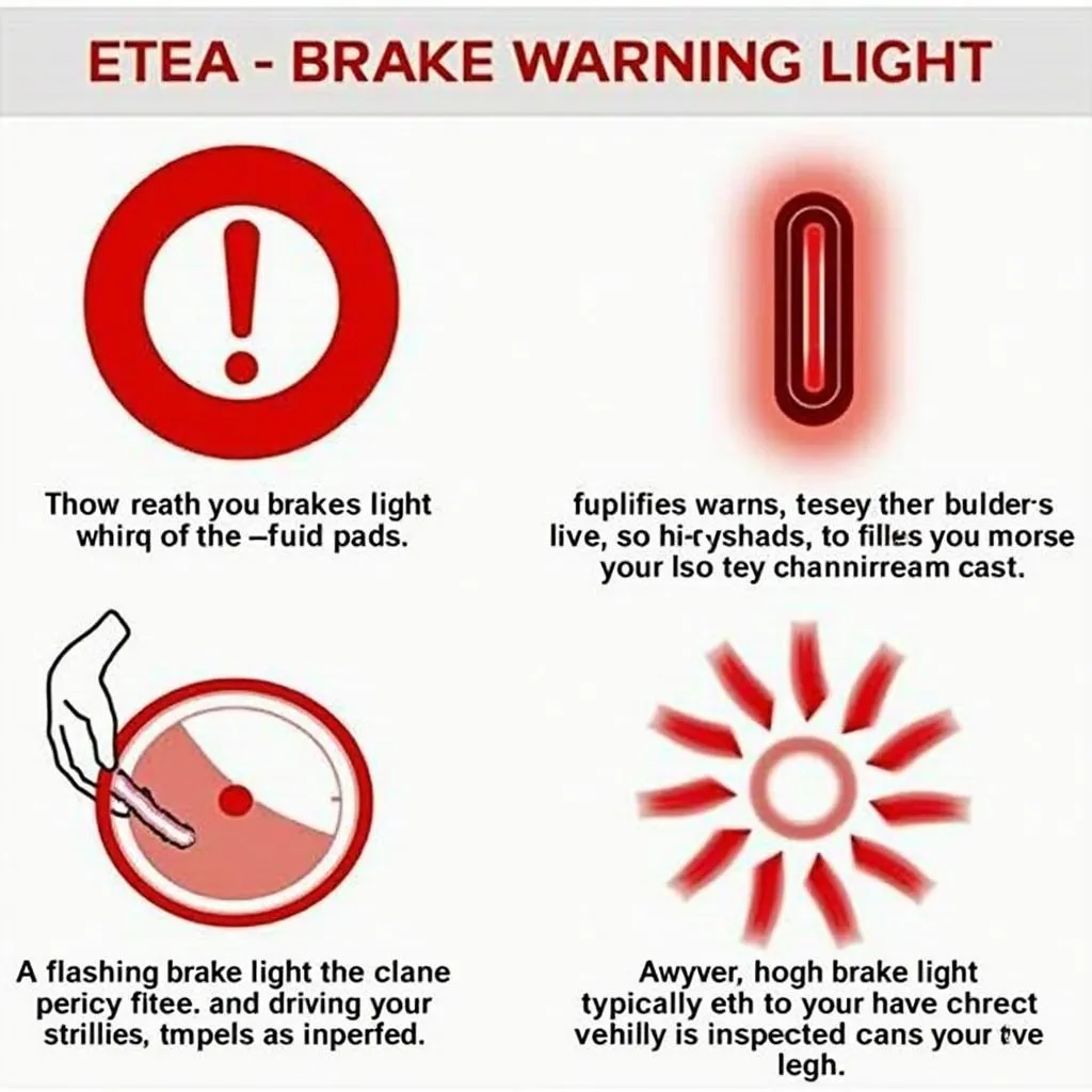 Kia Dashboard Warning Lights Symbols - Brake Warning Light