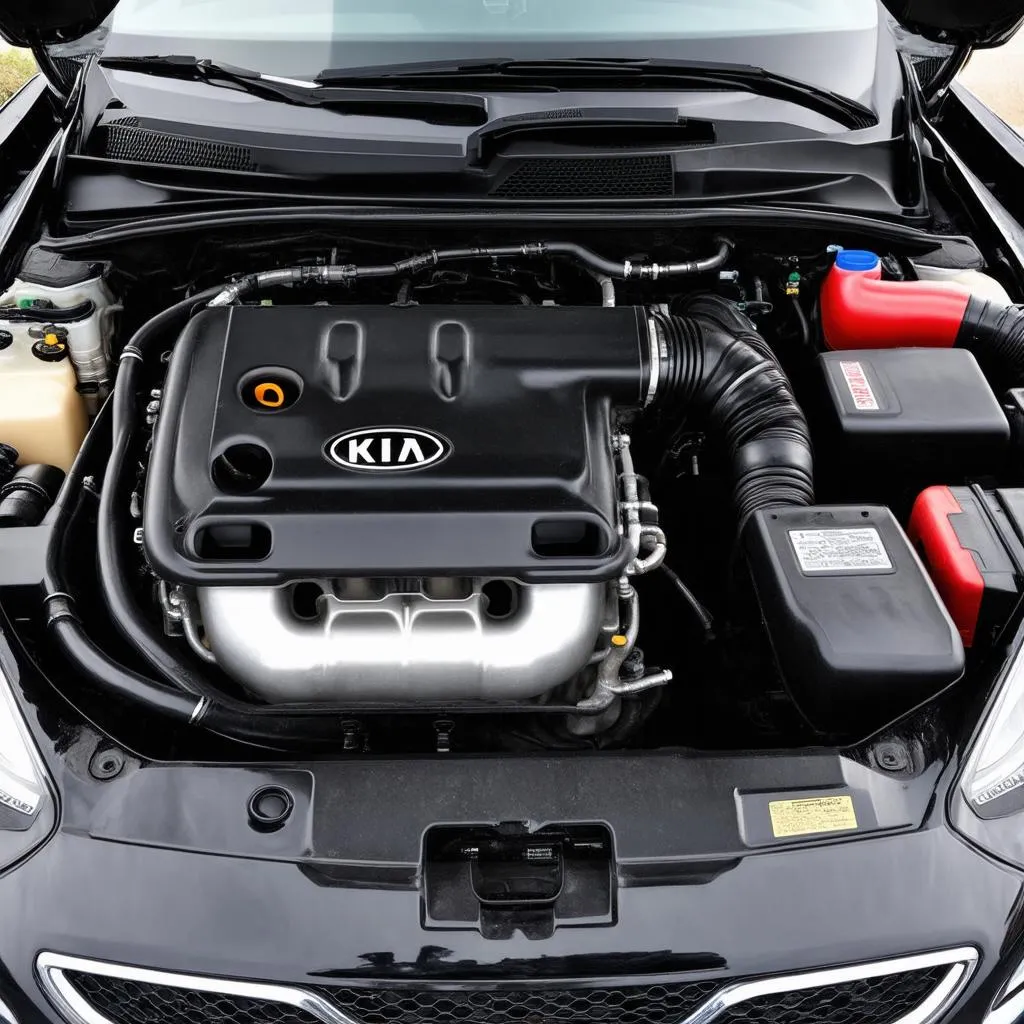 Kia Sedona Engine Bay