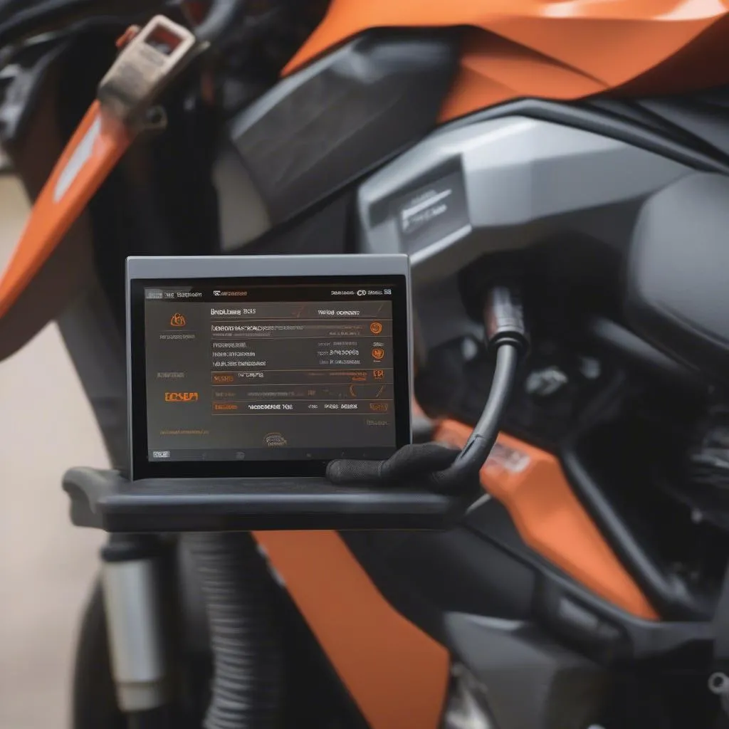 KTM OBD Connector and Diagnostic Tool