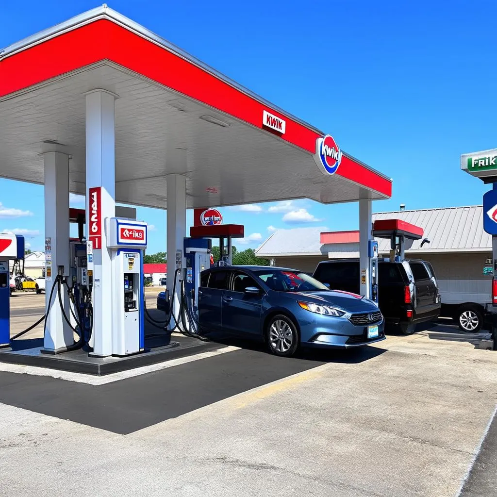 Kwik Trip car wash exterior