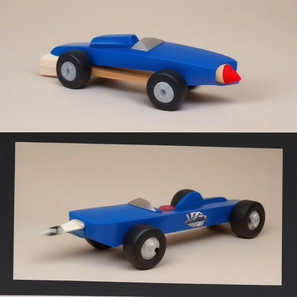 A Pinewood Derby Car Inspired by a Lightsaber