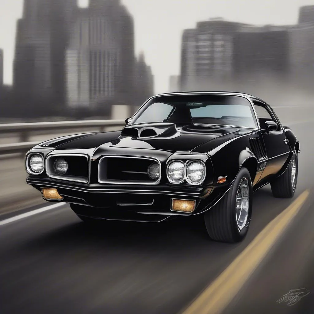 Linda Vaughn's 1970s Pontiac Firebird Trans Am