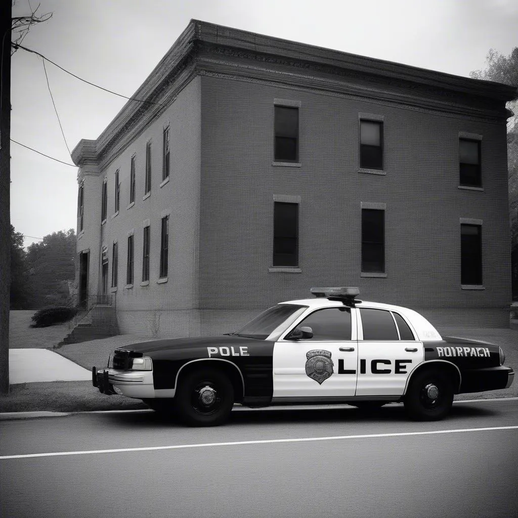 Lynchburg Police Car