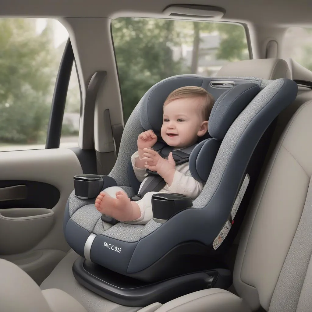 Maxi-Cosi Pria Max All-in-One Convertible Car Seat Installation