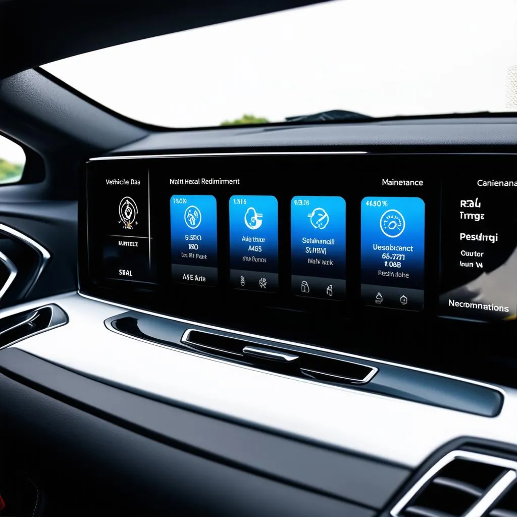 Car Dashboard with Meta Care Features