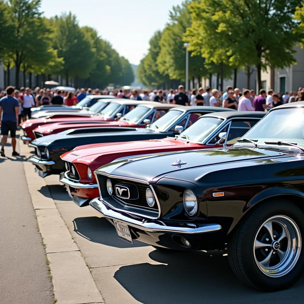 Classic Car Show in Michigan