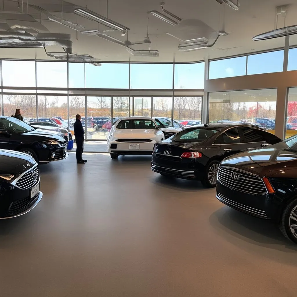 Milwaukee Car Dealership Interior