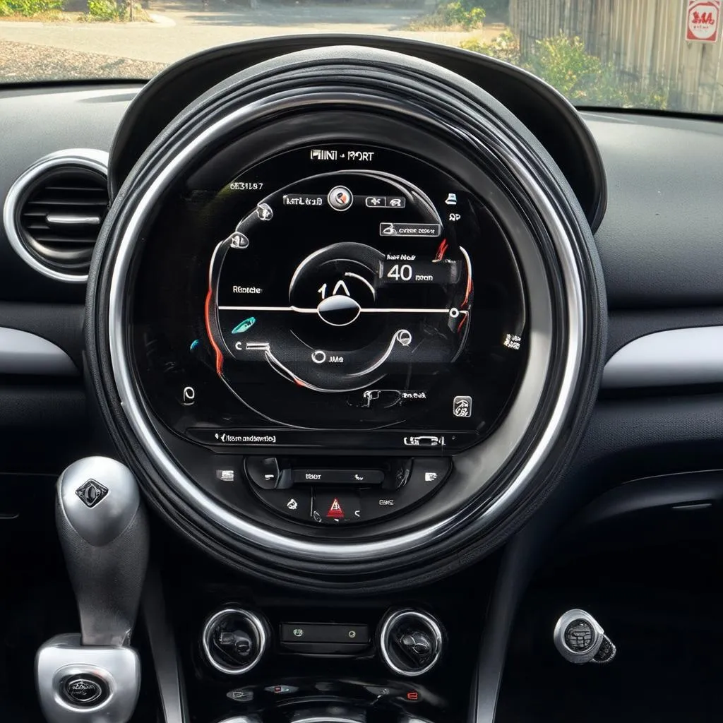 Mini Cooper Dashboard