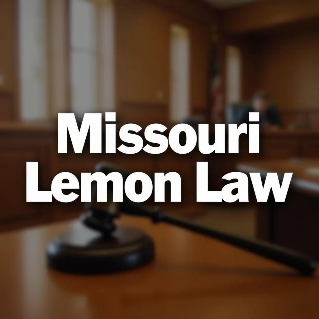 Missouri Used Car Lemon Law Court Case