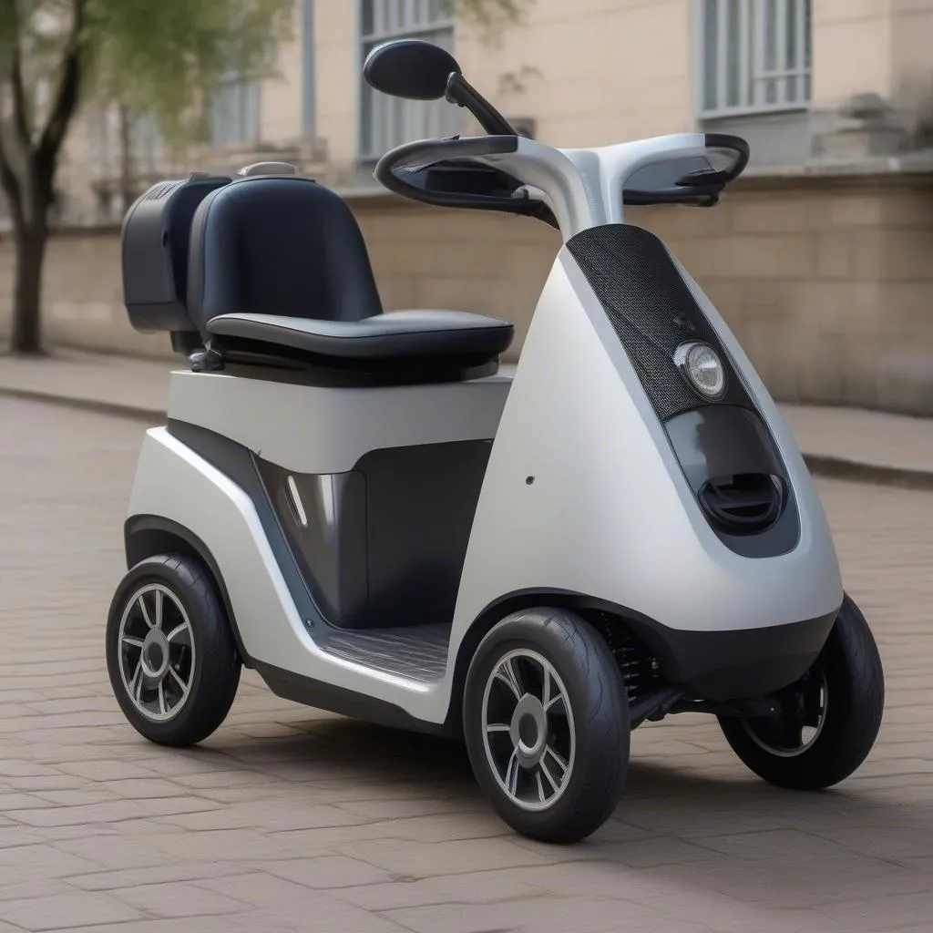 Mobility scooter that looks like a car