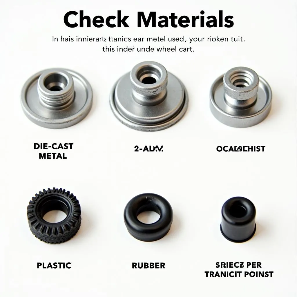 Different Model Car Wheel Materials