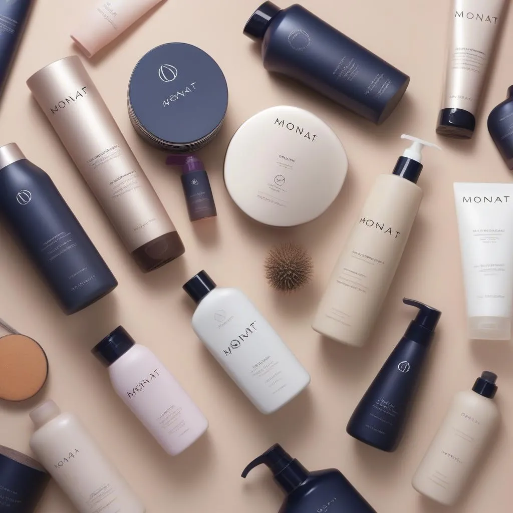 Monat Hair Care Products Range