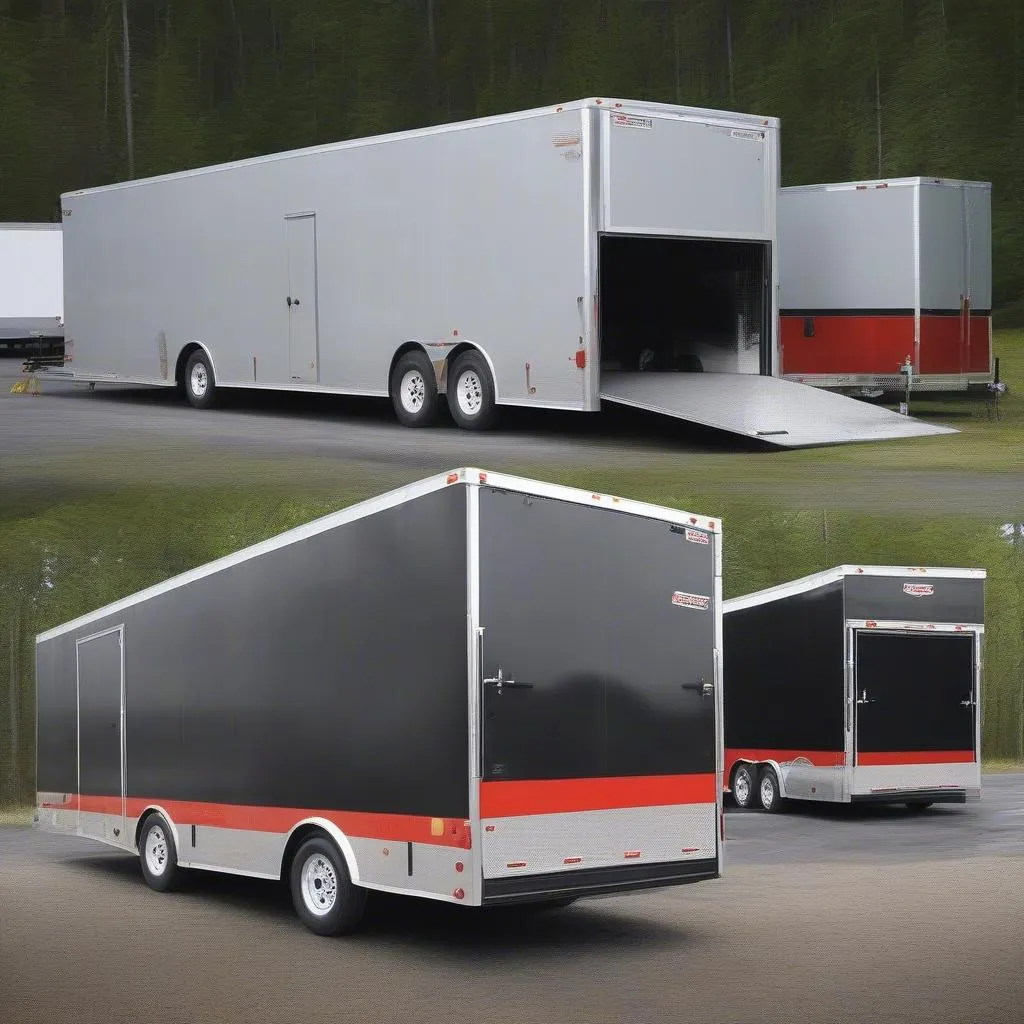 Multi-Car Enclosed Trailers for Efficient Transport